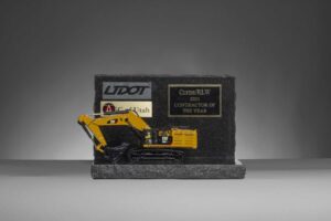 2021 Contractor of the Year' by the Utah Department of Transportation
