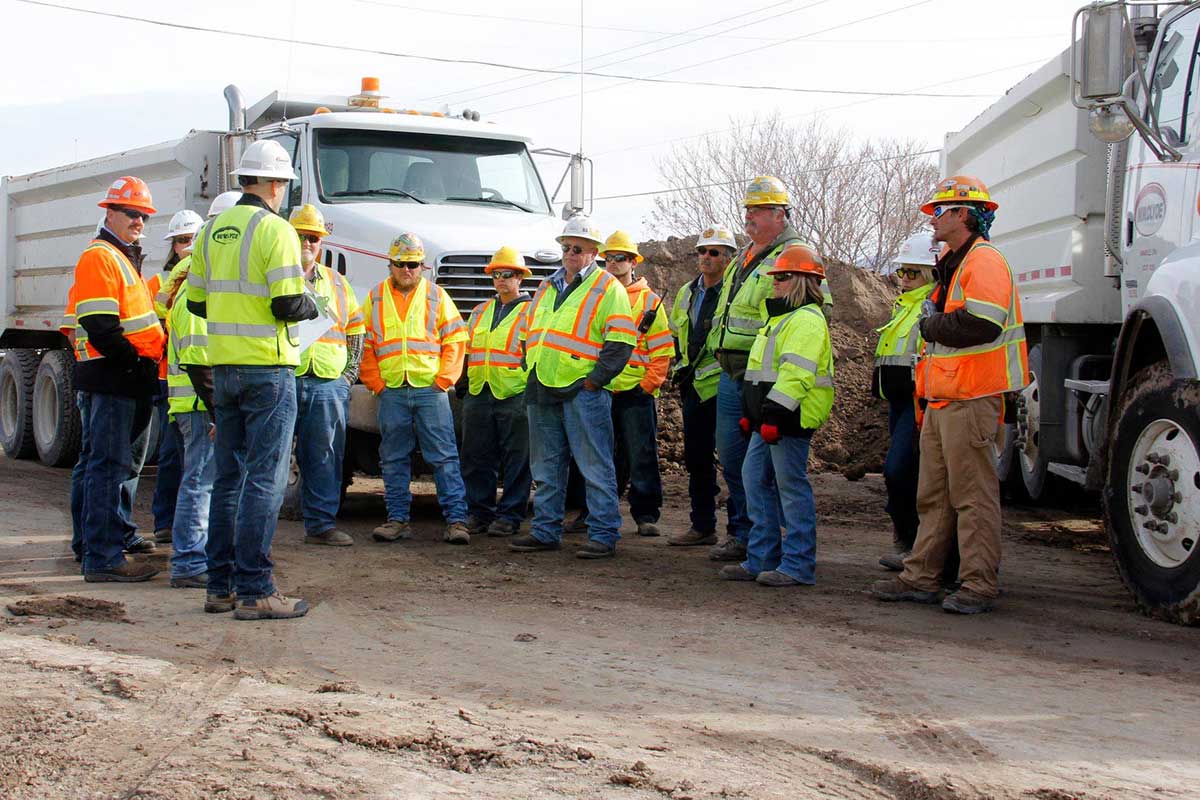 Work Zone Safety Meeting for National Work Zone Awareness Week