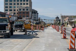 WW Clyde completes construction on University Ave in Provo, UT