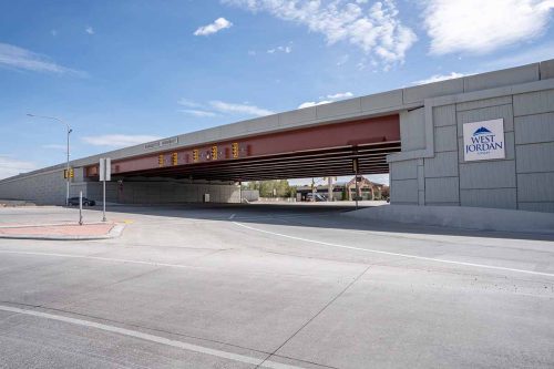 MSE Walls Bangerter 3 overpass complete